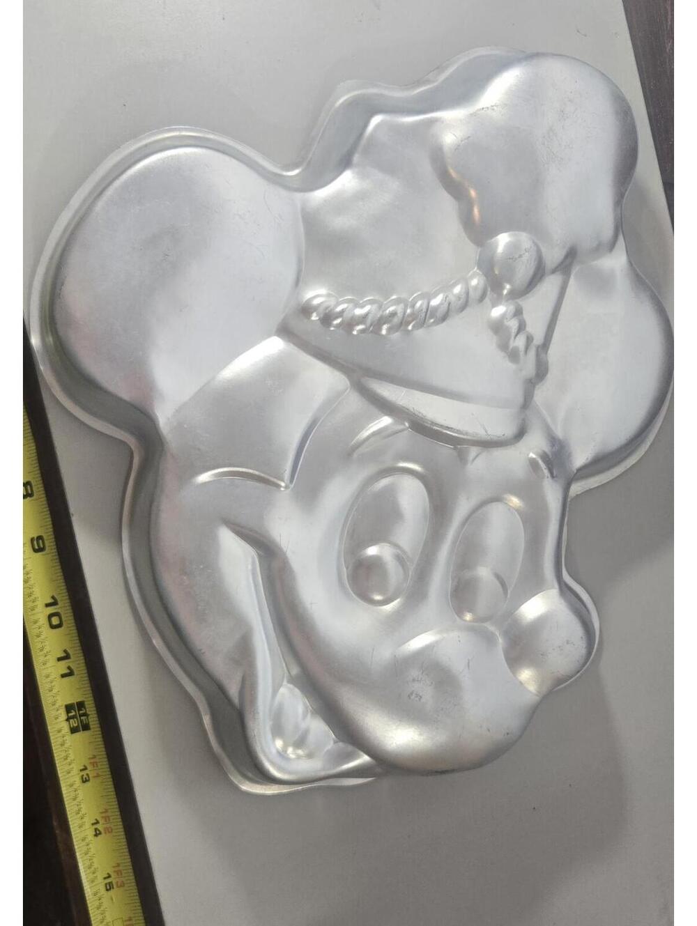 Vintage Aluminum Mickey Mouse Cake Pan